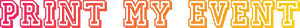 Logo Print My Event