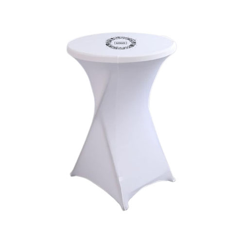 design mange-debout blanc et ecriture noire noel couronne etoile avec logo centre sur mange-debout