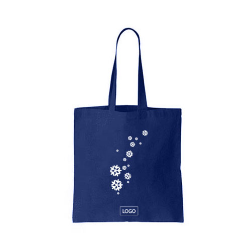 design tote bag flocon de neige sur tote bag