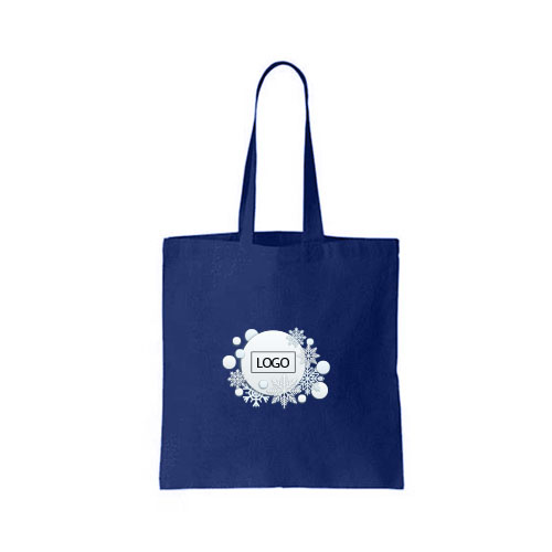 design tote bag flocon et cercle sur tote bag