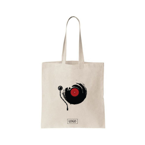 design tote bag musique vinyle sur tote bag
