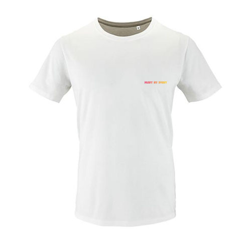 t-shirt avec logo milo men blanc coeur 1816630800
