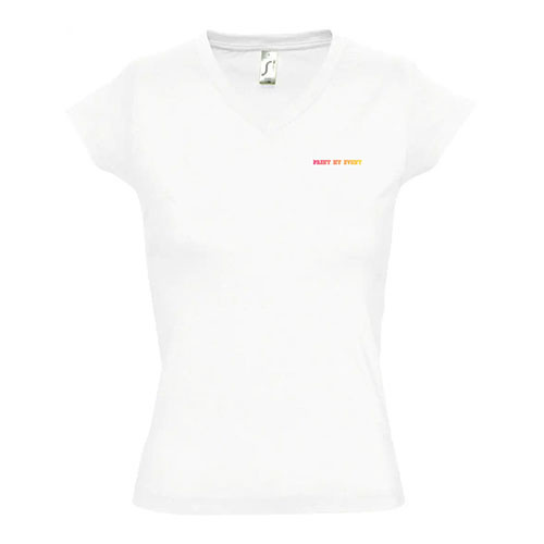 t-shirt moon avec logo coeur