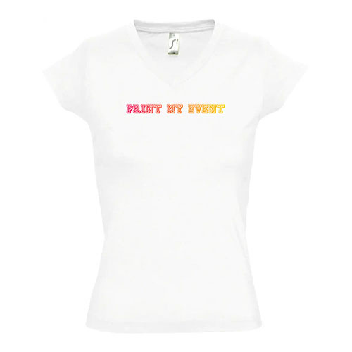 t-shirt moon avec logo face