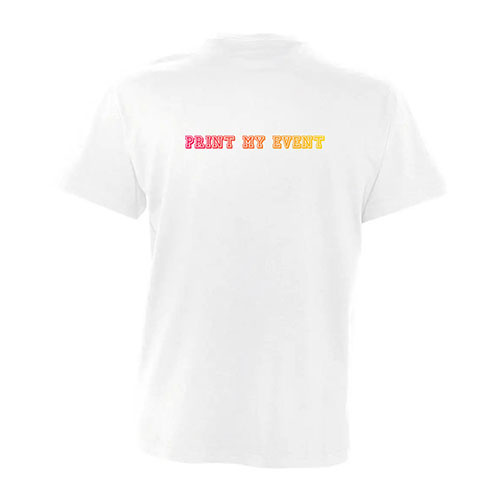 t-shirt victory face avec logo dos